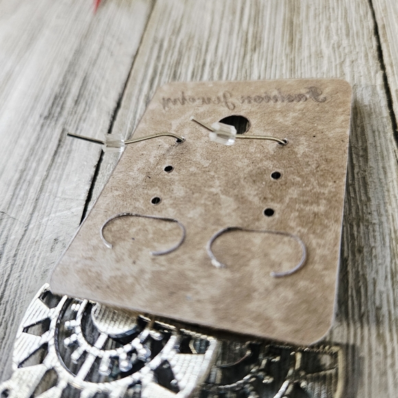 8 Pairs of Bohemian Style Colorful Feather Fashion Jewelry Earrings Lot Costume - Picture 5 of 16